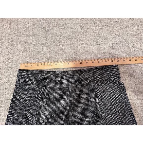 Lands' End Black White Pull On Flowy Skirt Sz M (10-12) - Picture 9 of 9